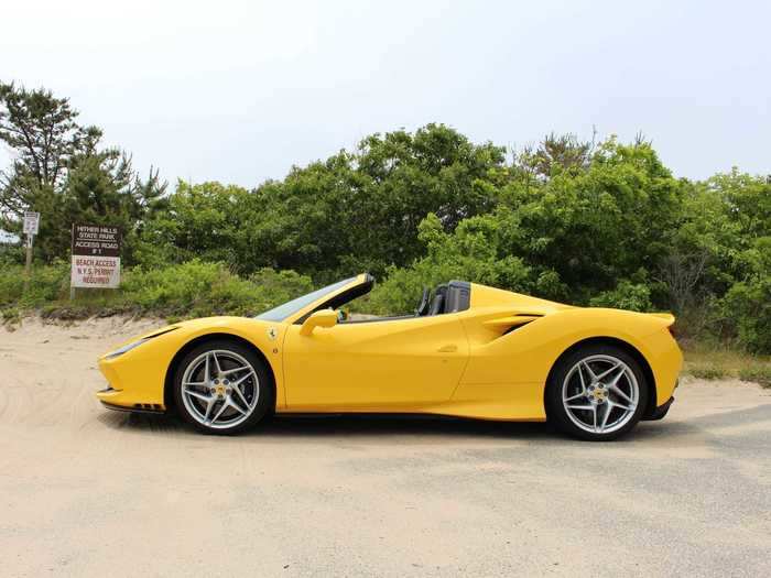 The F8 Spider is a magnificent, flowing piece of automotive design, and you can decide for yourself if the silhouette benefits or suffers from having the roof retracted. I know what my choice would be!