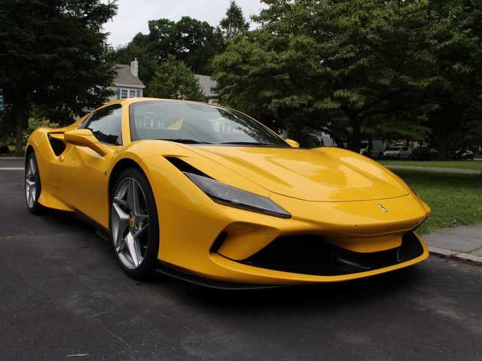 This Ferrari has a retractable hardtop that neatly stows in a compartment behind the cockpit. It disappears in about 20 seconds.