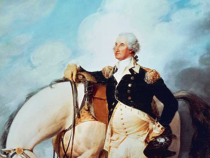 George Washington supposedly celebrated America