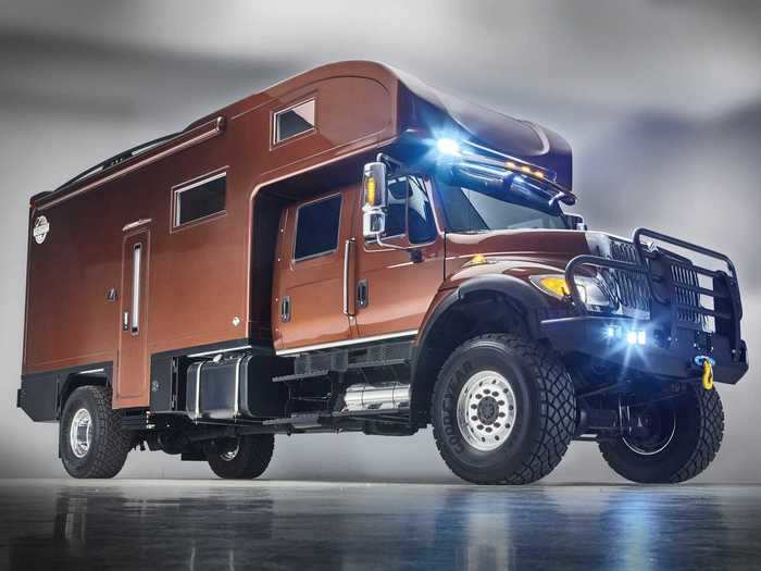 Global Expedition Vehicles in Missouri designed this custom RV that costs $650,000.