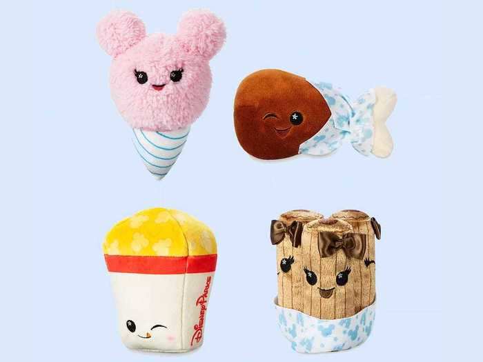 For young theme-park fans, you might want to consider plush toys inspired by fan-favorite Disney food.