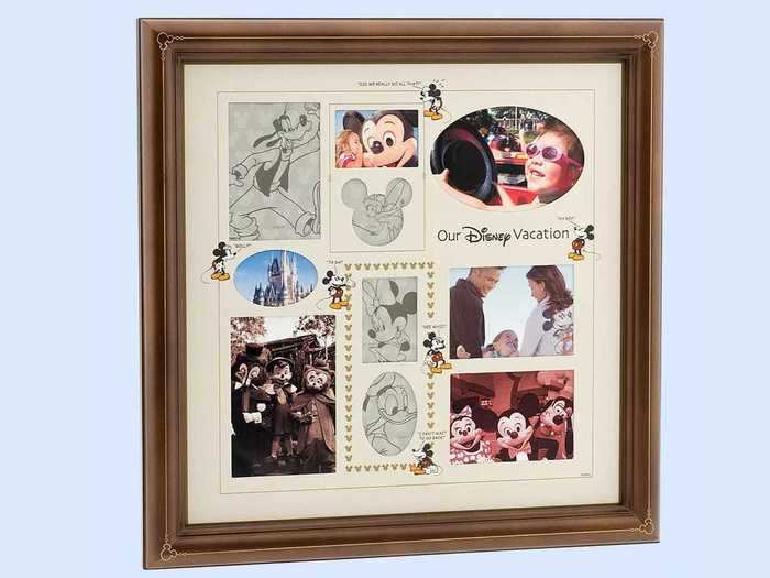 A photo frame will help you remember your favorite theme-park memories.