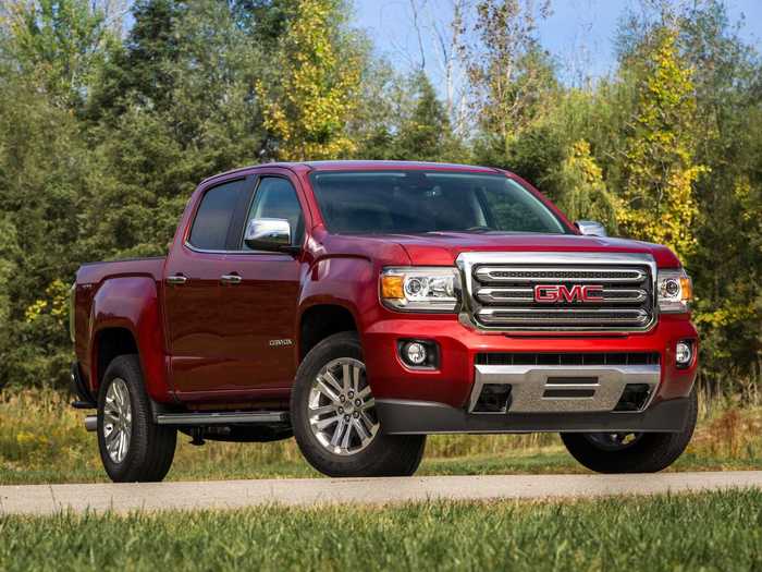 11. GMC Canyon (assembled in Wentzville, Montana)