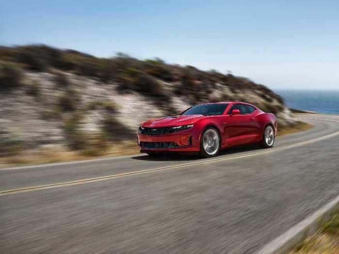 12. Chevrolet Camaro (assembled in Lansing, Michigan)