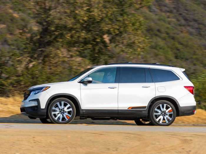 13. Honda Pilot (assembled in Lincoln, Alabama)