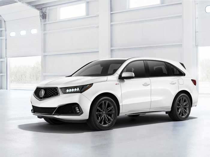 17. Acura MDX (assembled in East Liberty, Ohio)