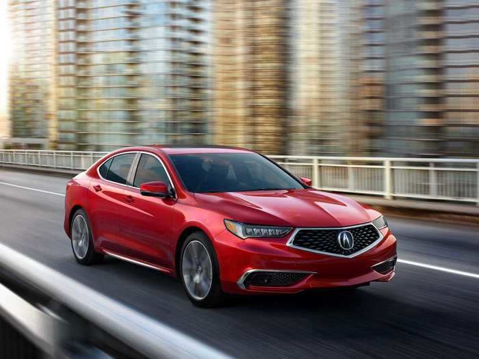 25. Acura TLX (assembled in Marysville, Ohio)