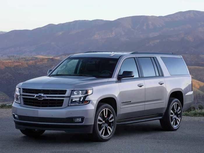 30. Chevrolet Suburban (assembled in Arlington, Texas)