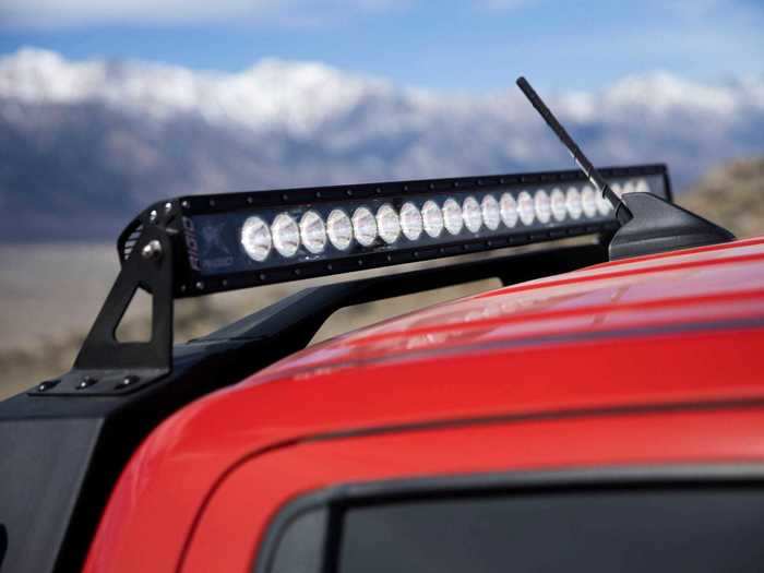 A rigid, 40-inch LED light bar kit.