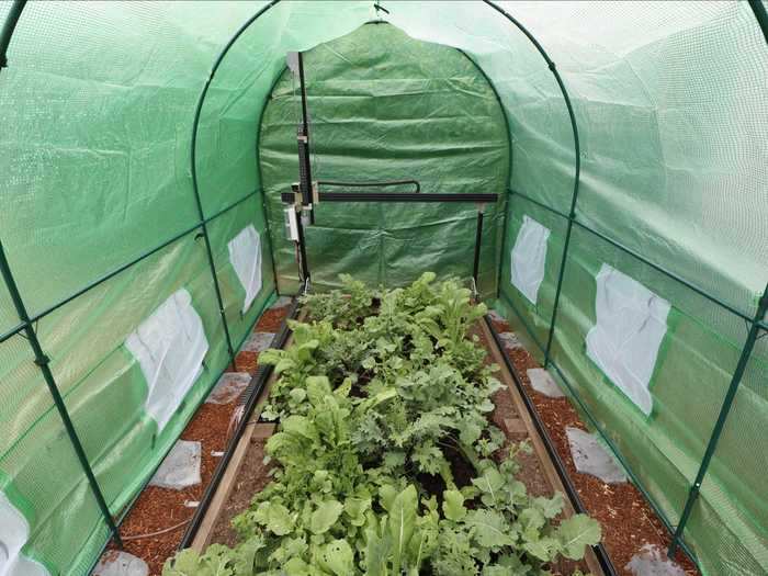 FarmBot emits about 30% less CO2 than standard methods of growing vegetables, according to the company