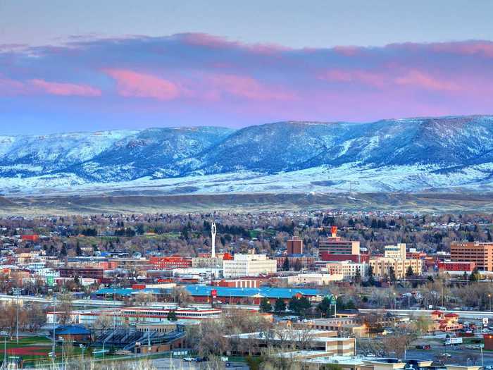 6. Casper, Wyoming