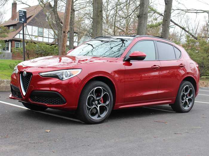 The Alfa Romeo Stelvio.