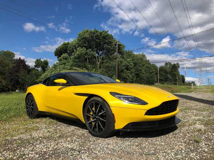 The Aston Martin DB11 V8.