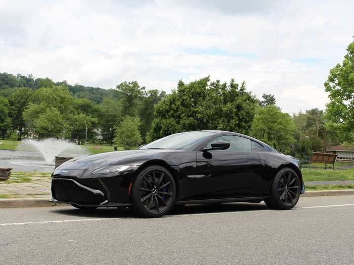 The Aston Martin V8 Vantage.