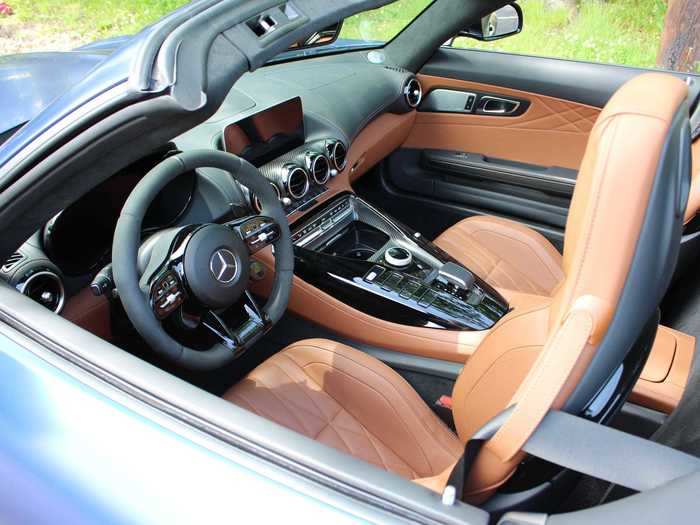 Our $210,000 test car showcased the standard that Mercedes-Benz has set for the industry. The "Saddle Brown" Nappa leather interior was gorgeous and comfortable.