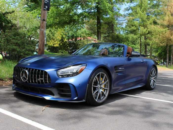 The Mercedes-AMG GT R Roadster.