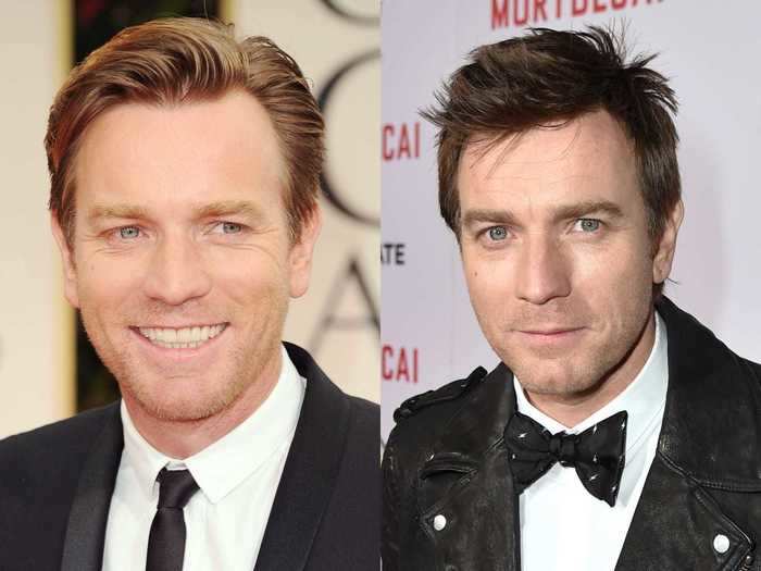 Ewan McGregor has dyed his hair darker for roles before, and he has even shaved his head for parts.