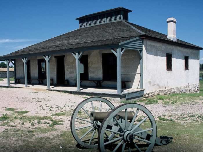 WYOMING: Fort Laramie in Goshen