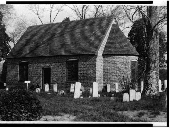 MARYLAND: Old Trinity Church in Church Creek