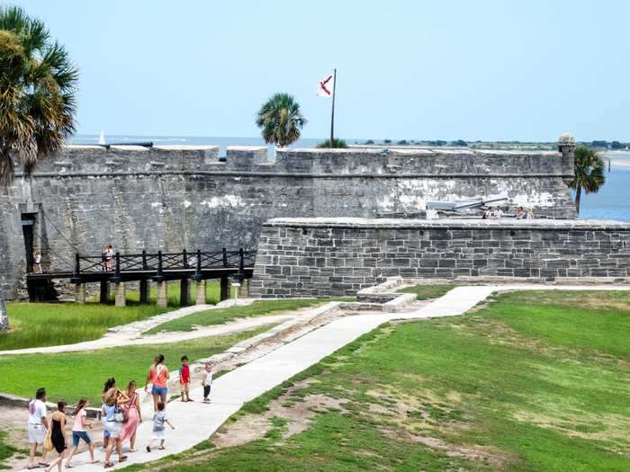 FLORIDA: Castillo de San Marcos in St. Augustine