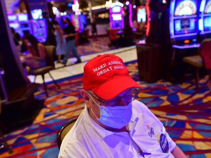 The reopenings came with coronavirus-era restrictions, like wearing face masks and limiting the casinos to 25% capacity.