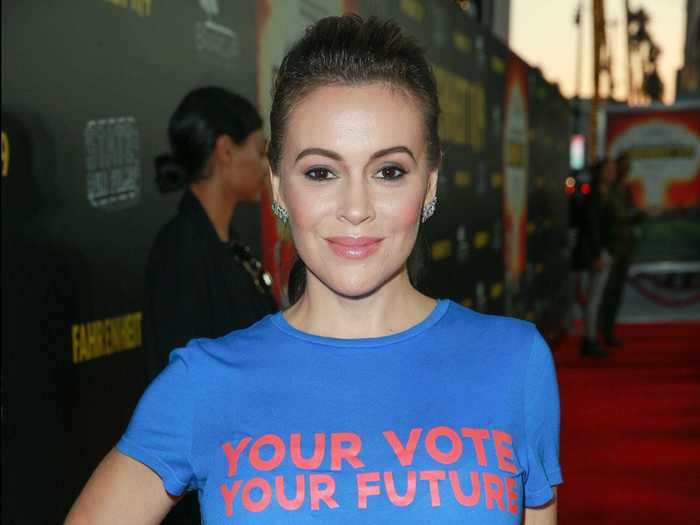 She went on to become a household name playing Phoebe Halliwell in "Charmed," and a prominent activist in the #MeToo movement.