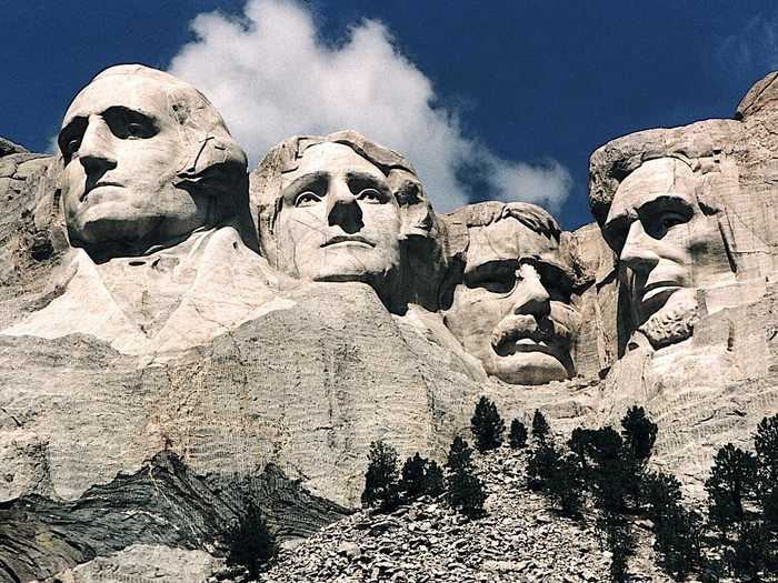 Mount Rushmore is one of the most famous monuments in the US, and in non-pandemic times it typically attracts around 3 million people a year.