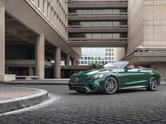 This is a 2020 Mercedes AMG S 63 Cabriolet.