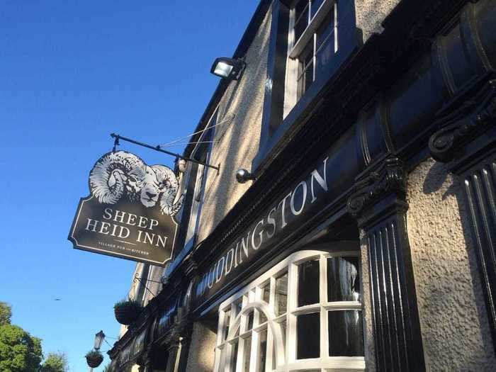 The Sheep Heid Inn in Edinburgh, Scotland, dates back to 1360 and is located in the heart of the city.