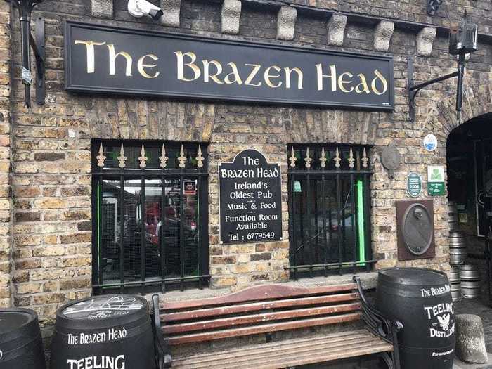 The Brazen Head in Dublin, Ireland, is the country