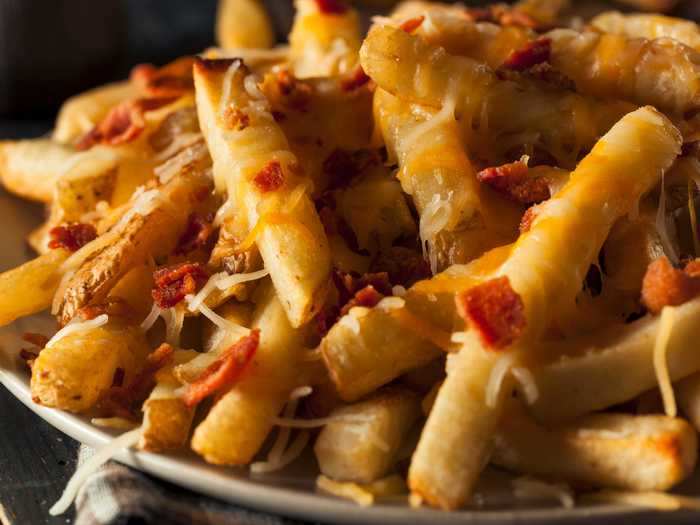 Load up your fries with toppings to turn them into the main course.