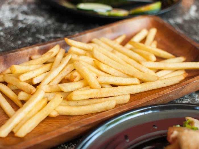 When possible, cook the entire bag of frozen fries in one sitting.