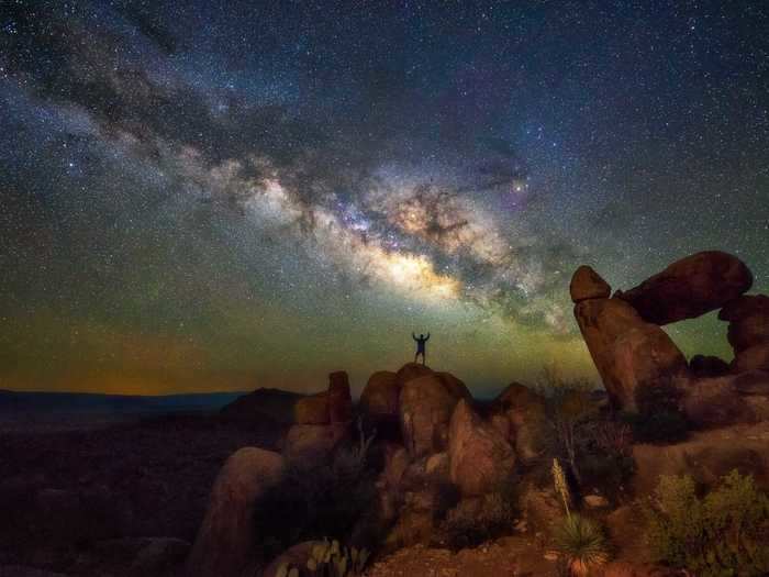 Big Bend National Park offers a pure dark sky for stargazing.