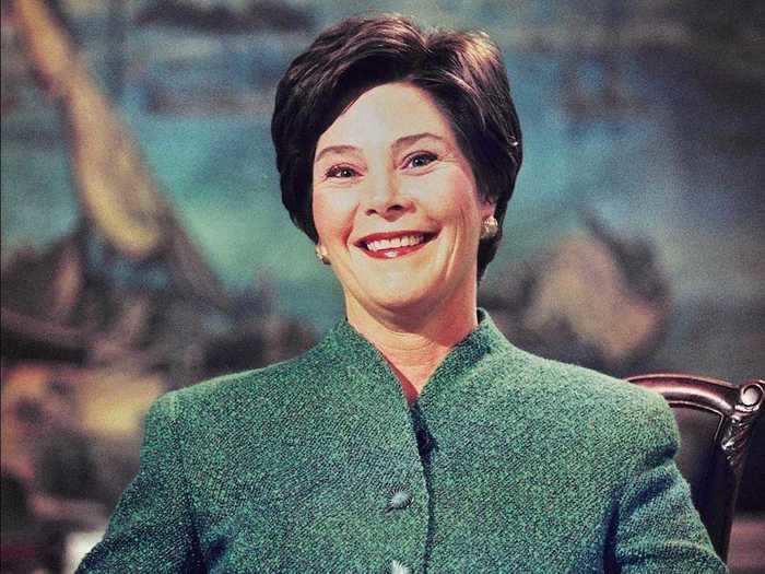 Laura Bush worked as an elementary school teacher and librarian before she was first lady.