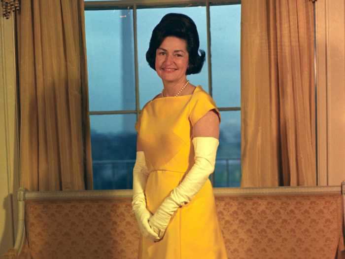 Lady Bird Johnson was heavily involved in her husband