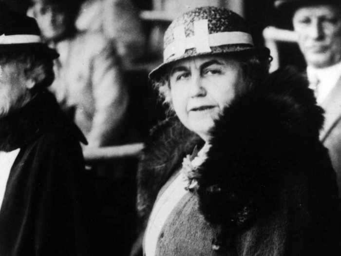 Edith Wilson left home at 15 to study music.