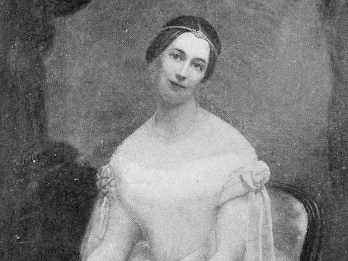 Julia Tyler was known for her beauty and charm, which attracted John Tyler, recently widowed from his first marriage.