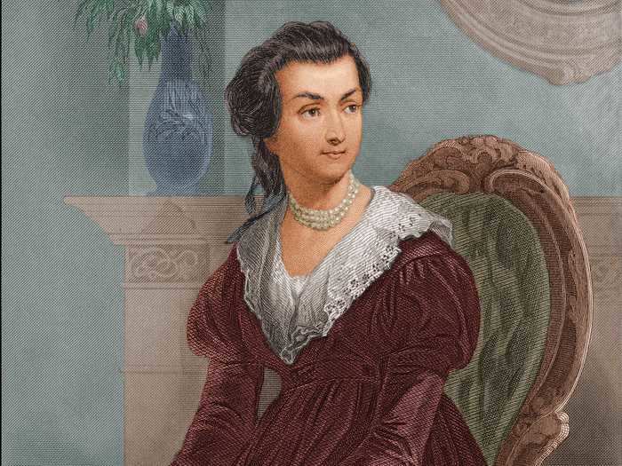 Abigail Adams made bullets for American soldiers during the Revolutionary War.