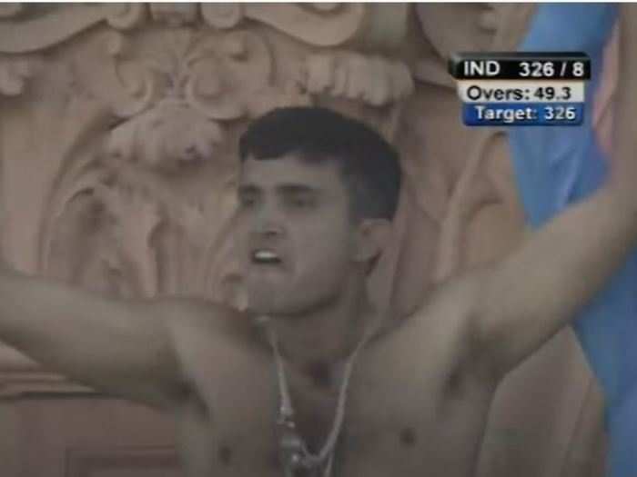 In NatWest tri-series final 2002, Sourav Ganguly took off his shirt at Lord’s balcony after India won against English. Ganguly’s was hitting back at Flintoff who did the same thing after they won against India at Wankhede Stadium in Mumbai. Ganguly’s jersey wave was criticised by many experts who called him out for breaking the codes of a “gentleman’s game”— especially at Lord’s stadium, which is dubbed as the Mecca of cricket. Geoffrey Boycott, who called Ganguly a naughty boy, demanded justification for his action.