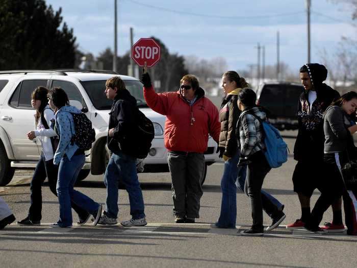 12. Crossing guards and flaggers