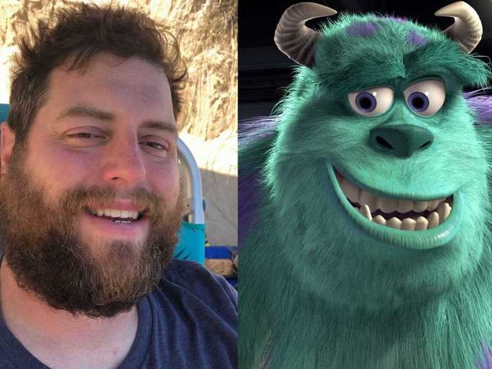 Sometimes finding your cartoon doppelgänger is all about the smile, as Luke Larson proved.