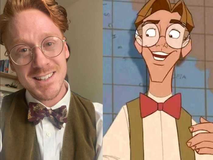 Scotty Jacobson is the spitting image of Milo Thatch, the protagonist from Disney