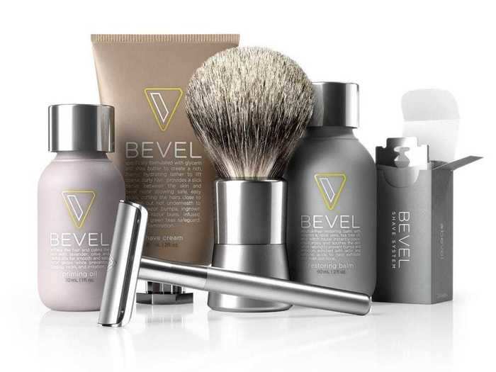 A shaving kit for sensitive skin