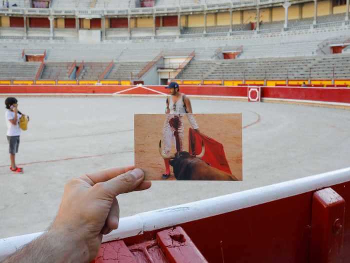 After the run, when participants reach the bull ring, a professional bullfighter, or matador, takes over to fight and kill the animal.