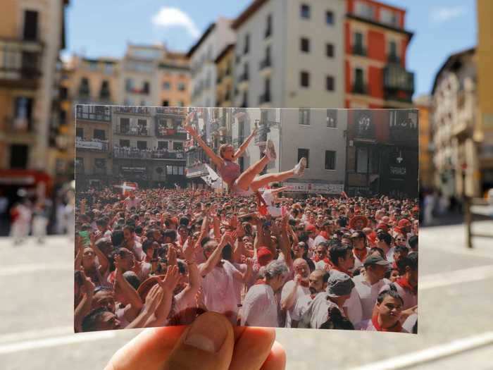 Every year, hundreds of thousands of people gather in the streets to drink, dance, and watch participants run with the bulls from Jul 6 to 15.