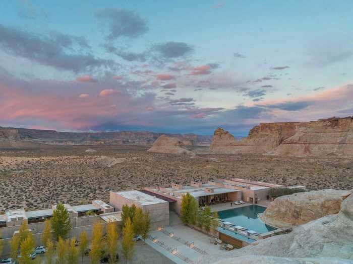 A stay at the Amangiri also entitles guests to privileged access to the area