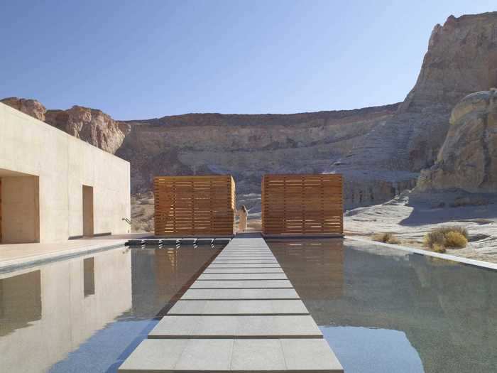 Guests also have access to the Amangiri spa.