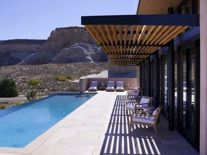 The Mesa House also features a private pool.