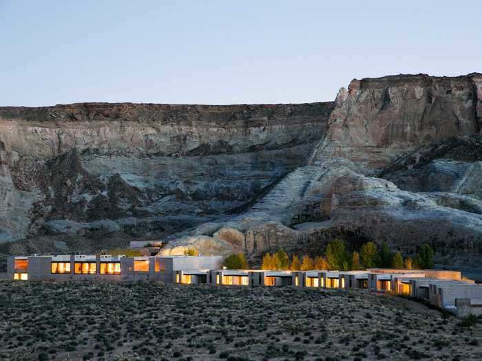 Kylie Jenner is on vacation at Amangiri, a luxury resort in Utah.