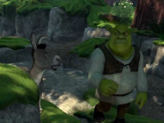 Donkey adapts a popular movie quote to make it about Shrek.